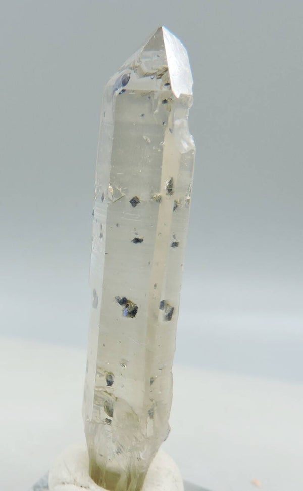 Anatase on quartz from Norway – miniature