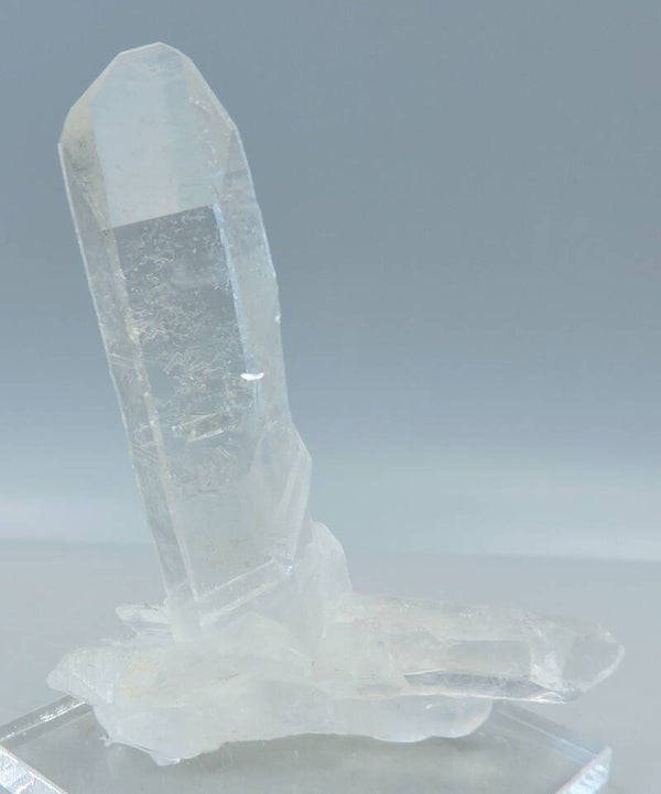 Quartz dauphine habitat from France – miniature