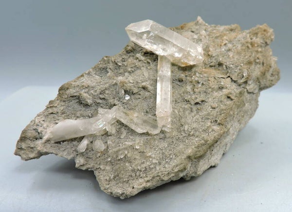 Quartz crystals on matrix from Italy – cabinet size