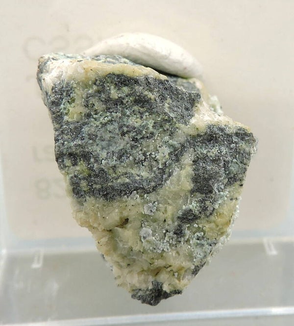 Rammelsbergite micromount from the Czech Republic – thumbnail
