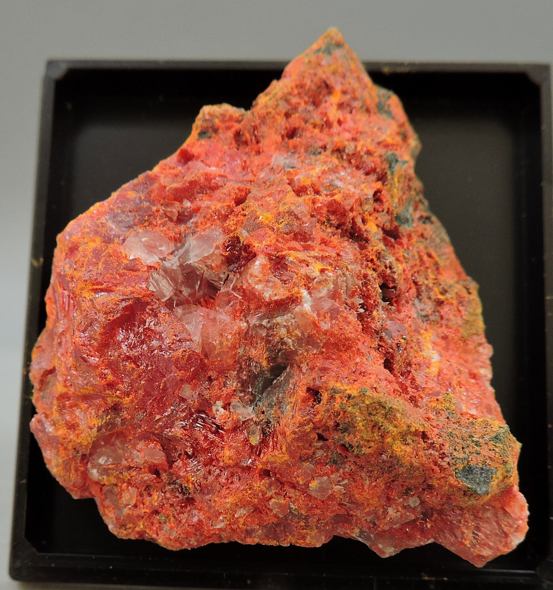 Realgar from Nevada, USA – miniature