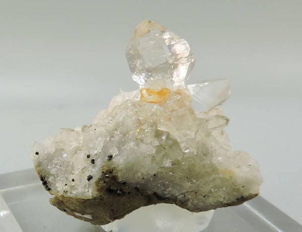 Scepter quartz on matrix from Germany – thumbnail