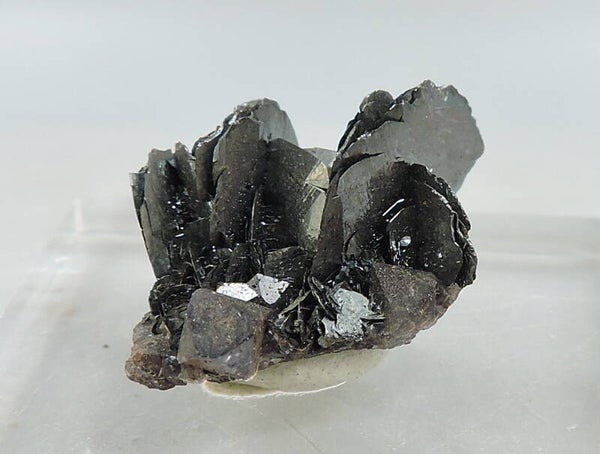 Specularite with smokey quartz from Cumbria, England, UK - thumbnail