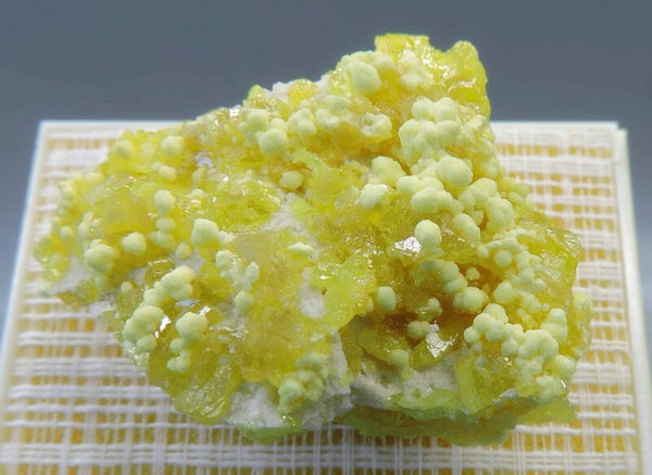 Native sulphur from Mexico – miniature