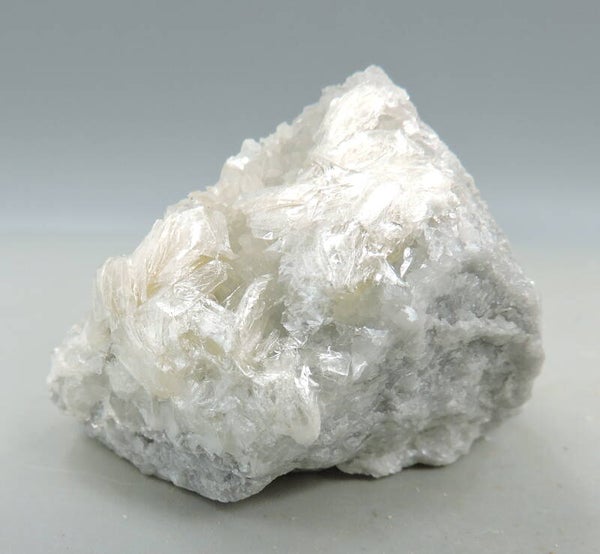 Talc crystals on dolomite from France – miniature