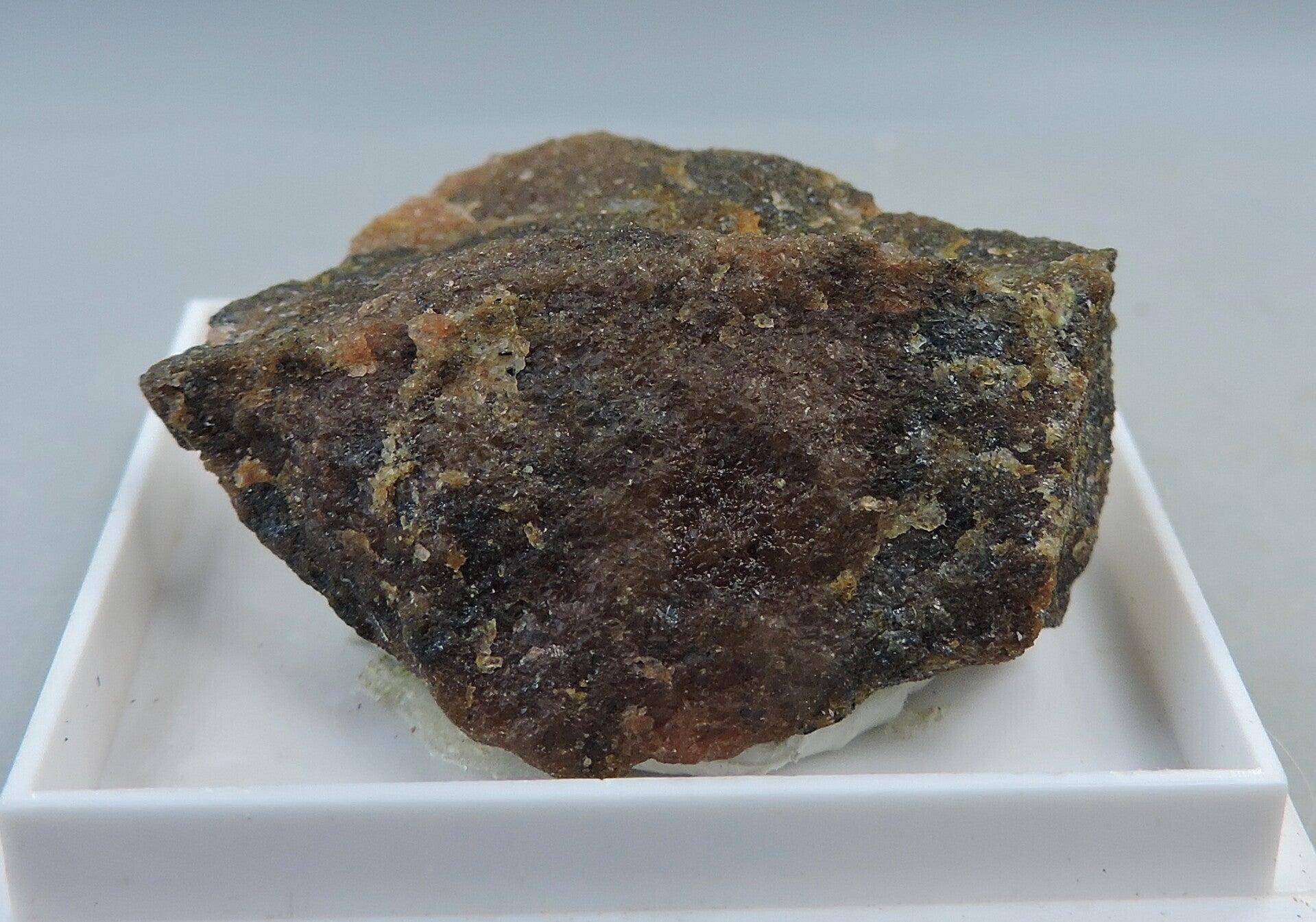 Tilasite TL with svabite from Sweden – fluorescent - miniature