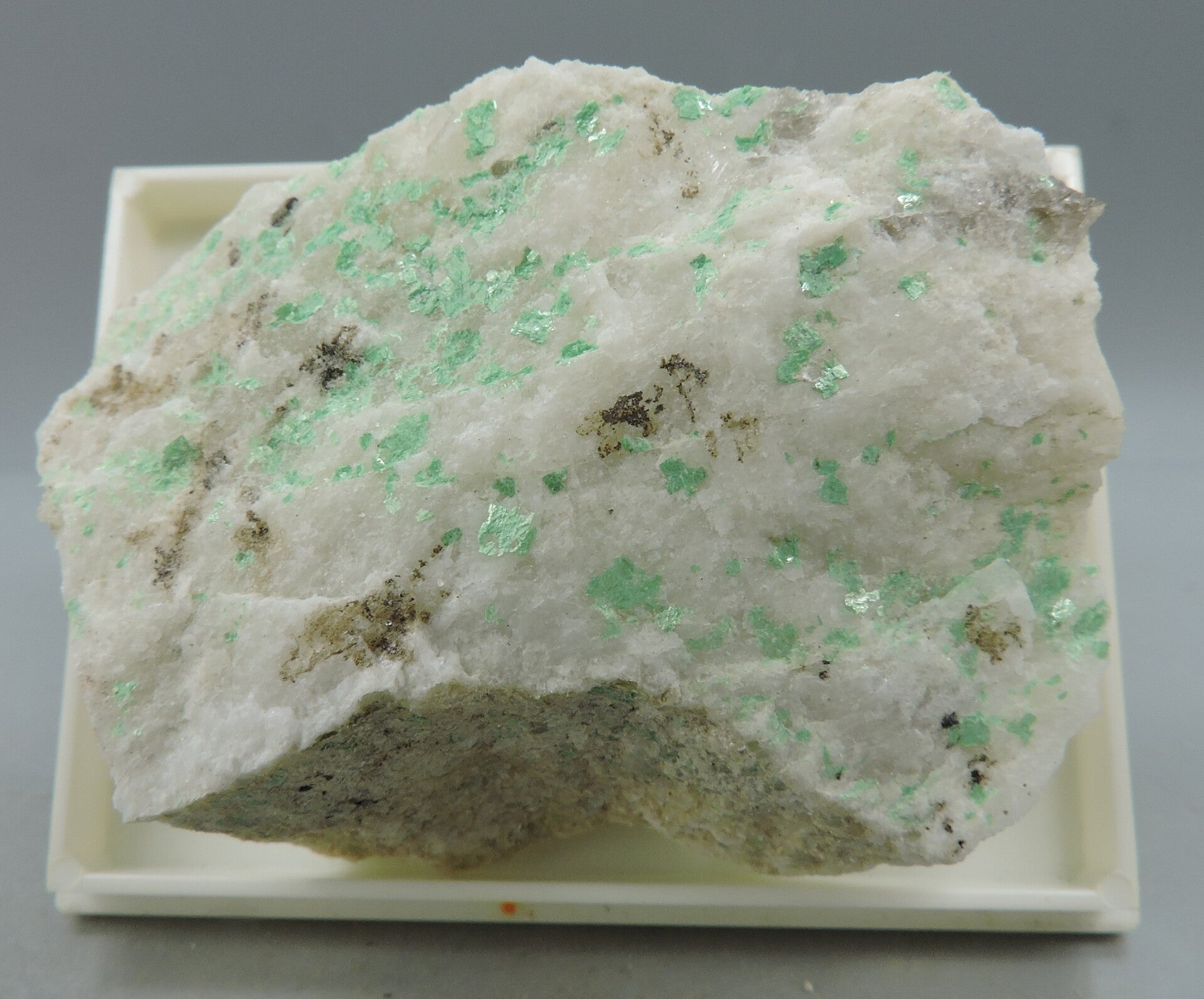 Torbernite from the USA – miniature