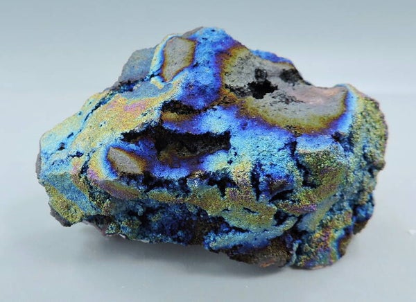 Iridescent hematite and goethite / turgite from Nevada – USA – miniature