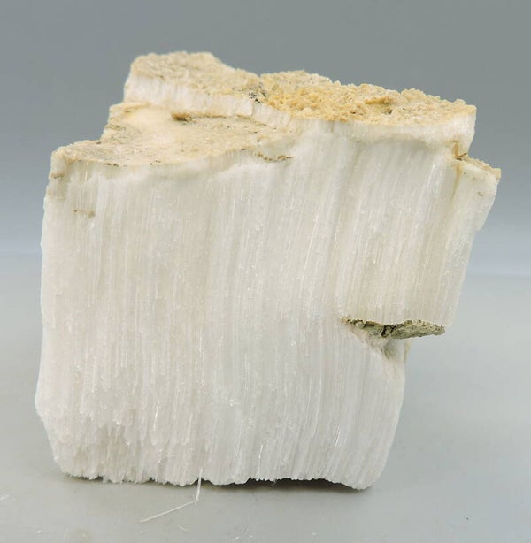 Raw fibrous ulexite from Boron, California, US – miniature