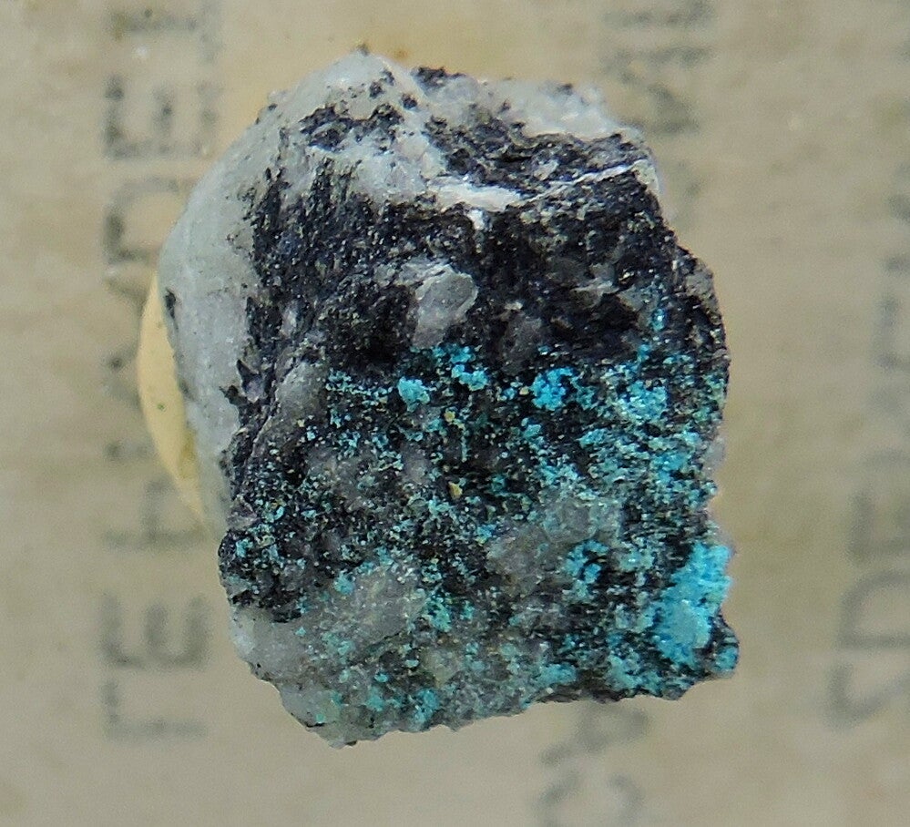 Zdenekite, type locality, from France – thumbnail