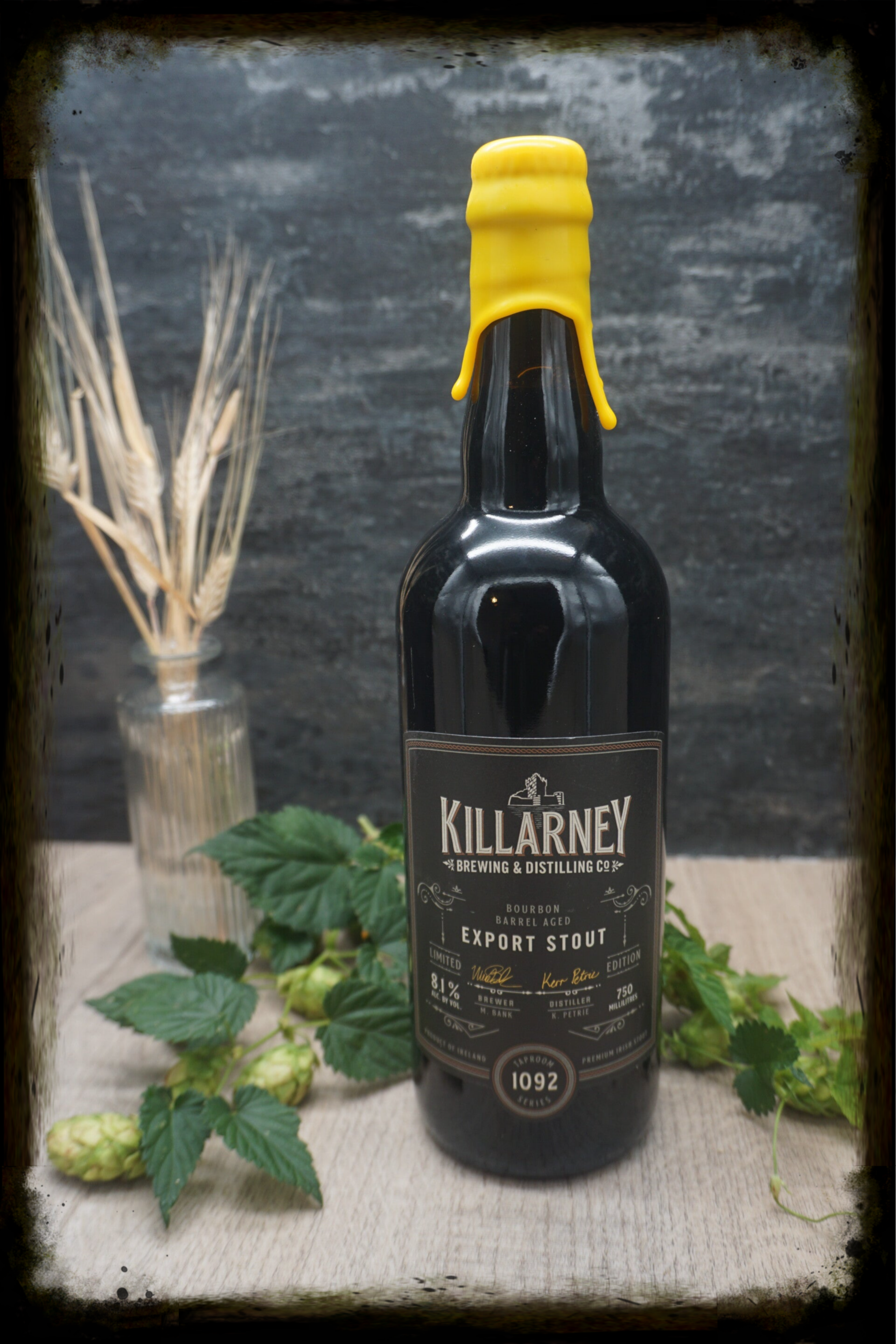 "Export Stout"  Killarney Barrel Aged