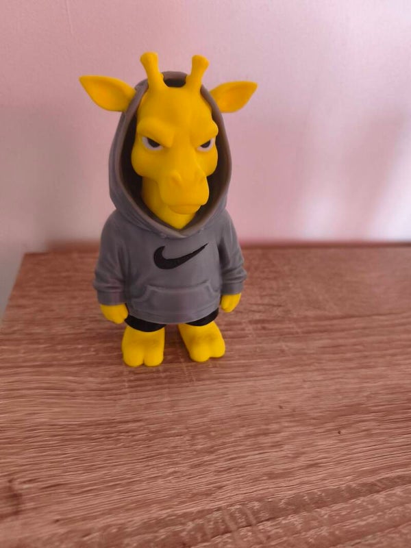 girafe urbain 3D