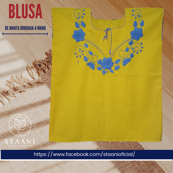 Blusa de manta