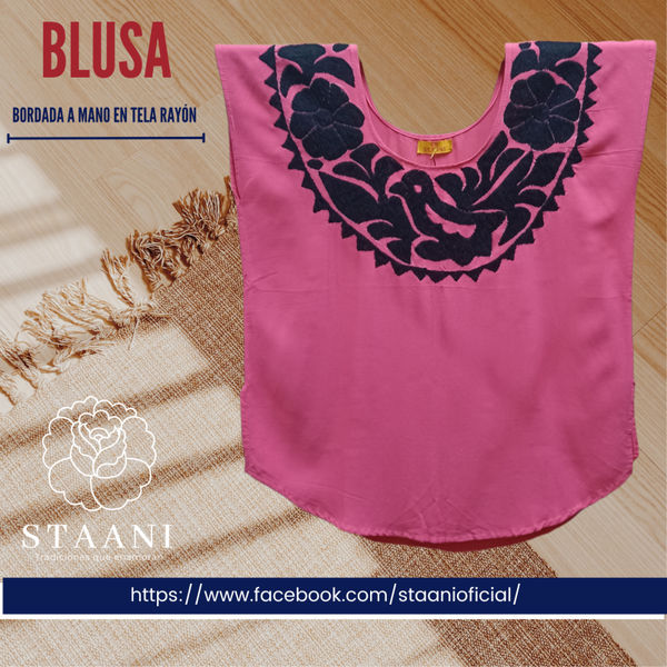 Blusa mod pajaritos