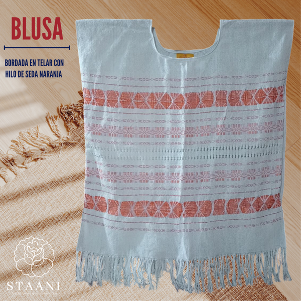 Blusa telar larga