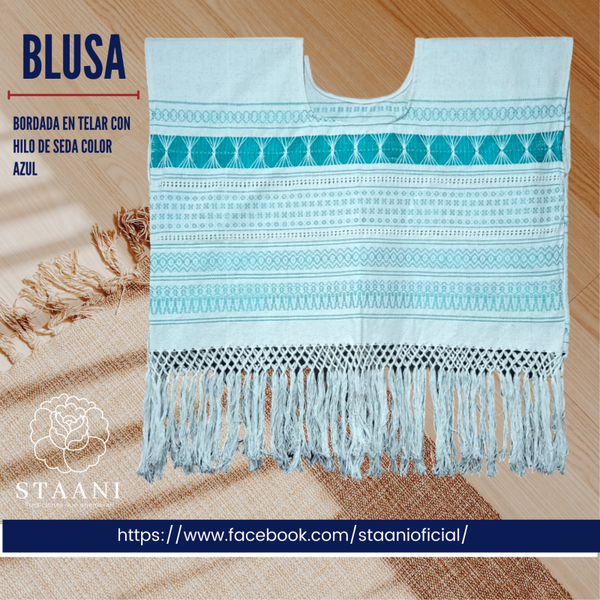 Blusa telar corta