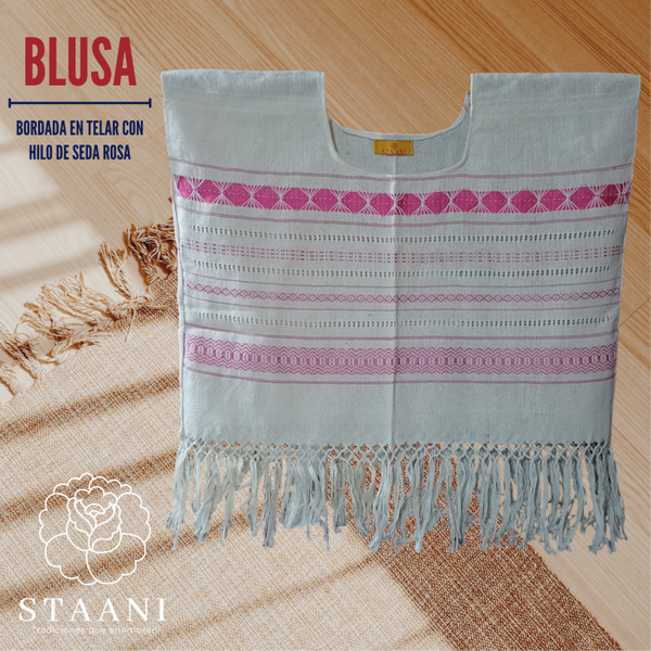 Blusa telar corta