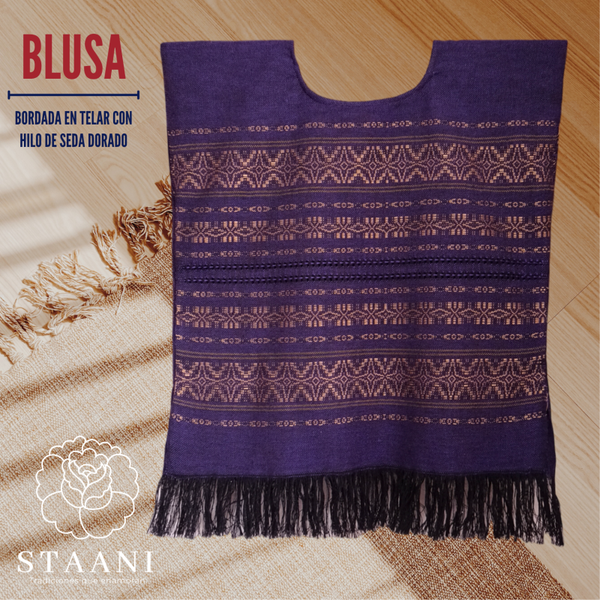 Blusa telar larga