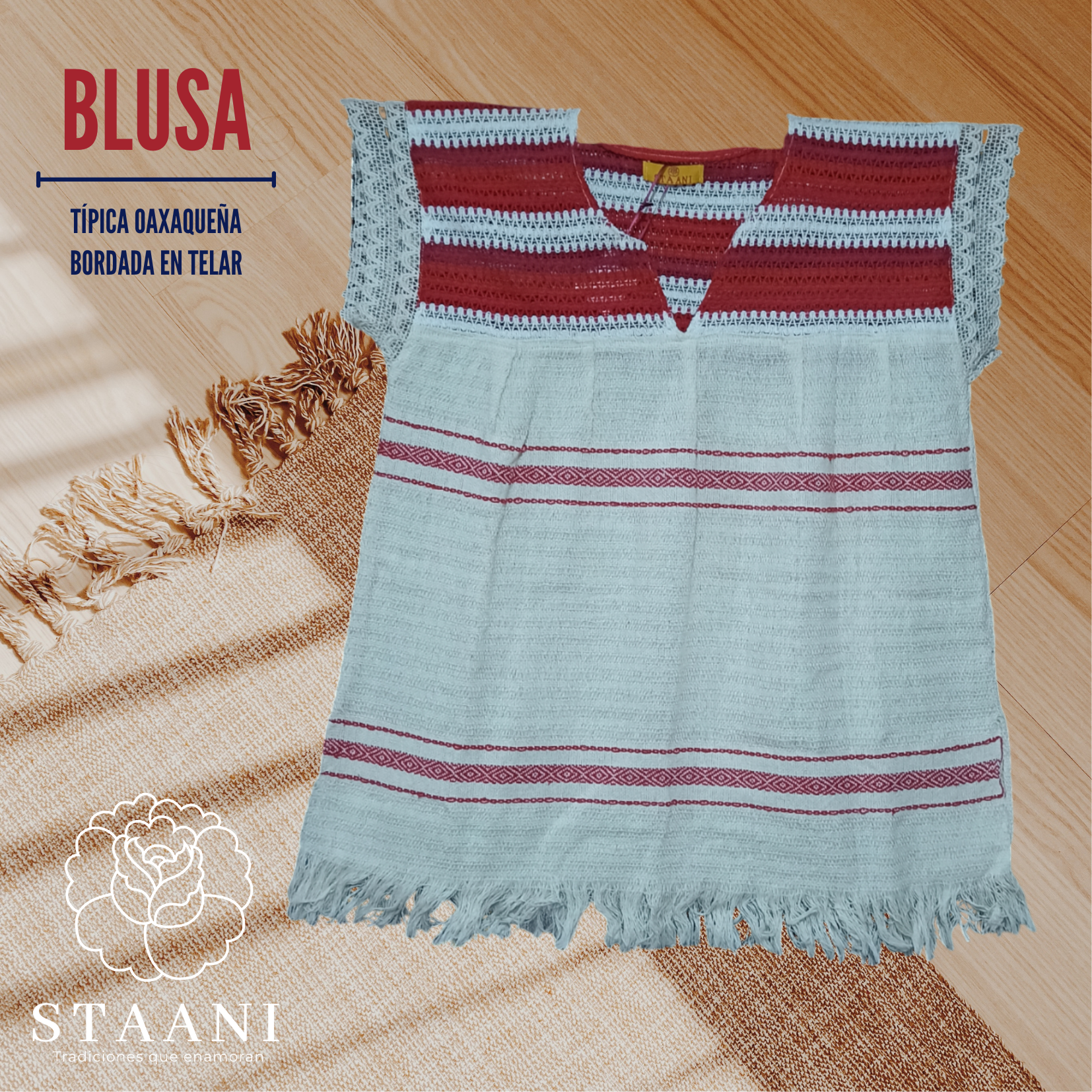 Blusa telar sencilla