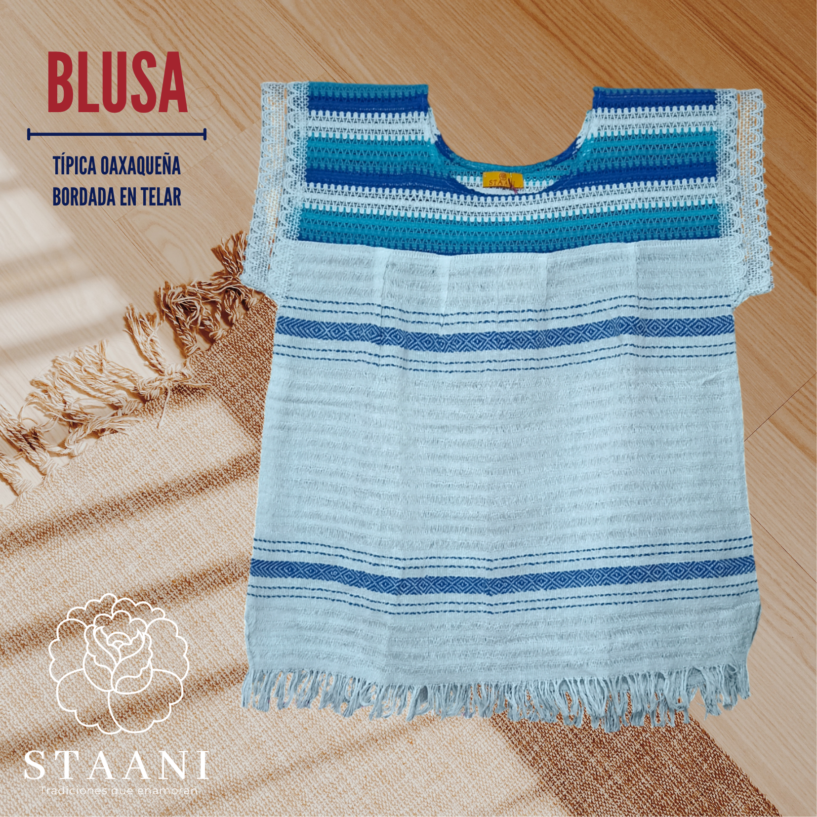 Blusa telar sencilla