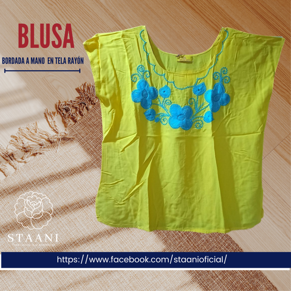 Blusa rayón