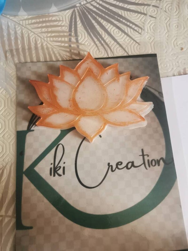 Dessous de tasse fleur de lotus