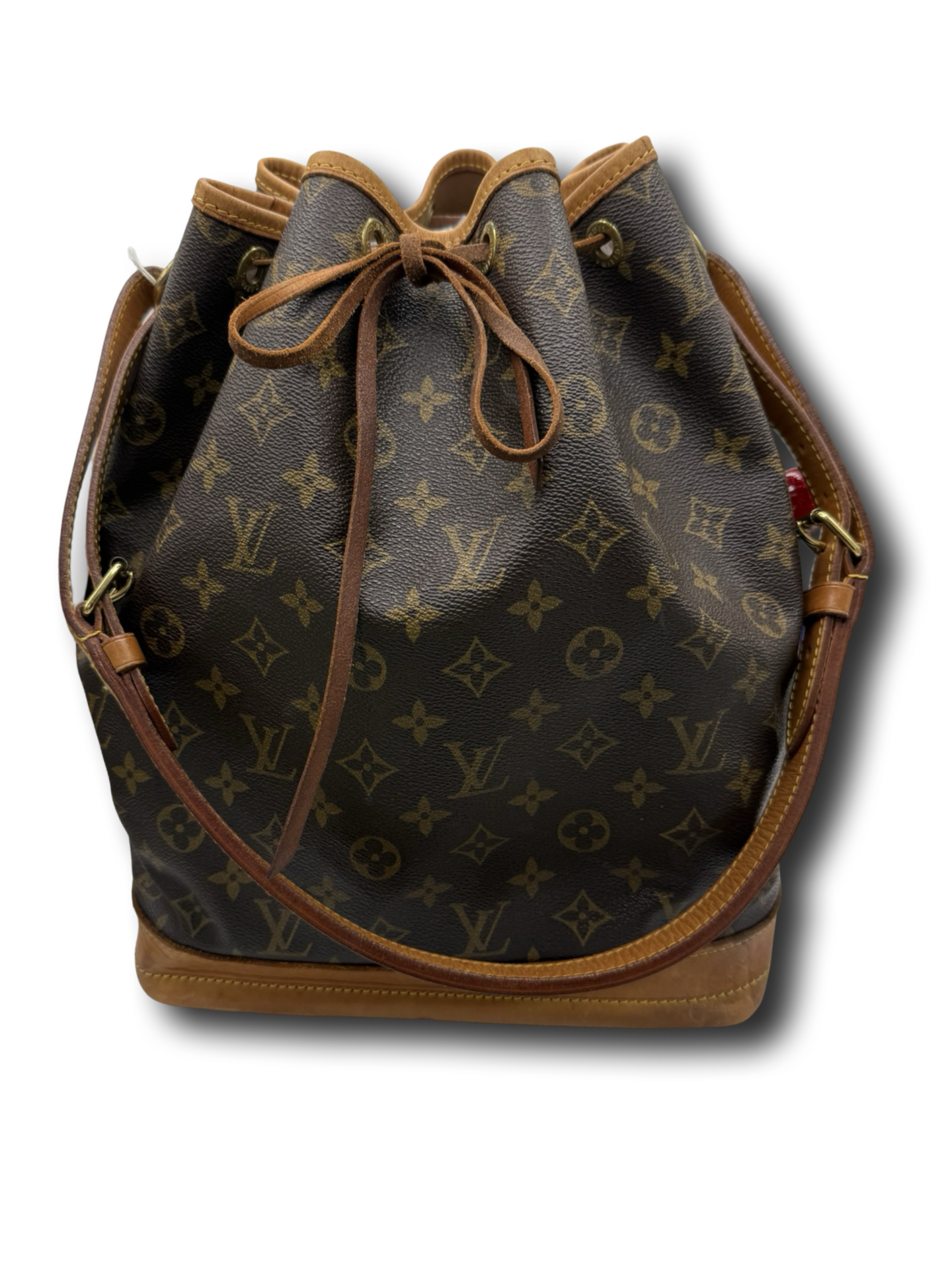 Louis Vuitton Sac Noé Grande Beuteltasche Monogramm Schulter Tasche braun