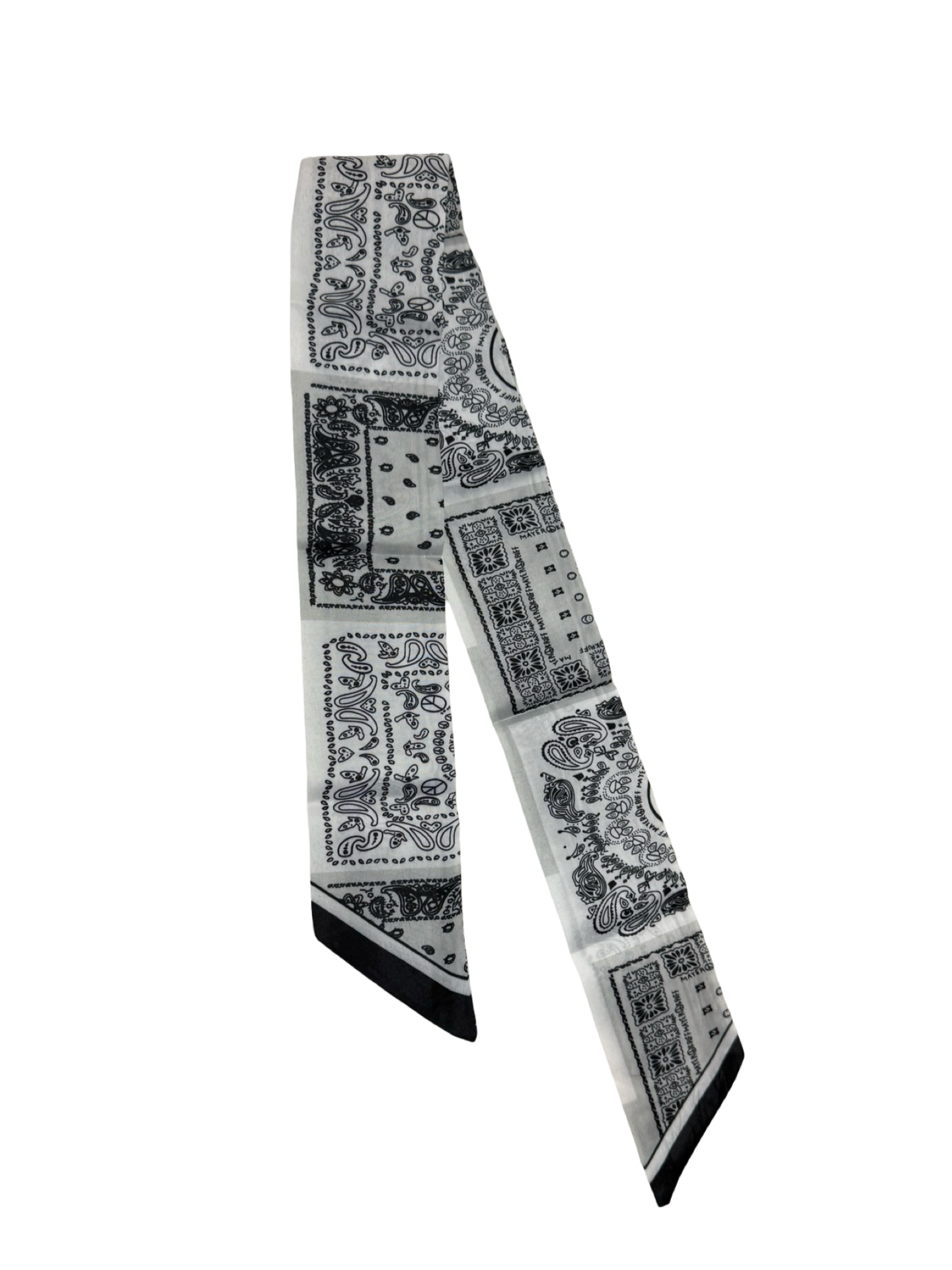 Twilly Bandeau-Tuch  Seidentuch Taschenaccessoire Halstuch Kopftuch verschiedene Designs