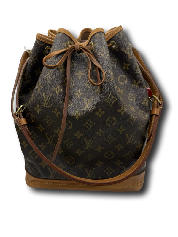Louis Vuitton Sac Noé Grande Beuteltasche Monogramm Schulter Tasche braun