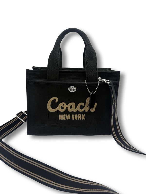 Coach Cargo Tote Bag Crossbody Crossbody Tasche schwarz