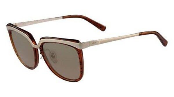 MCM Sonnenbrille Sunglass Logo Brille cognac