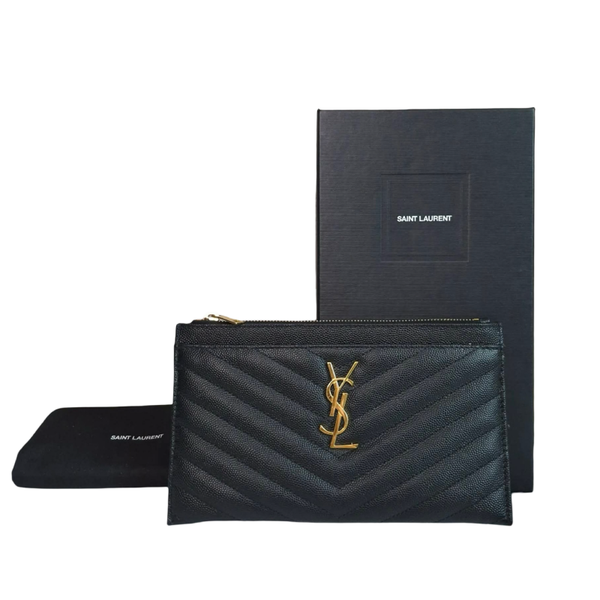 YSL Saint Laurent Pouch Zippy Clutch Tasche