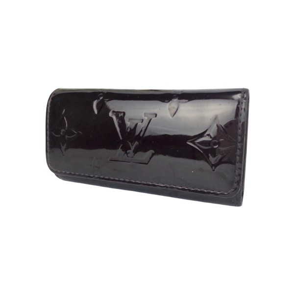 Louis Vuitton Vernis Key Pouch Etui Schlüssel Mäppchen schwarz