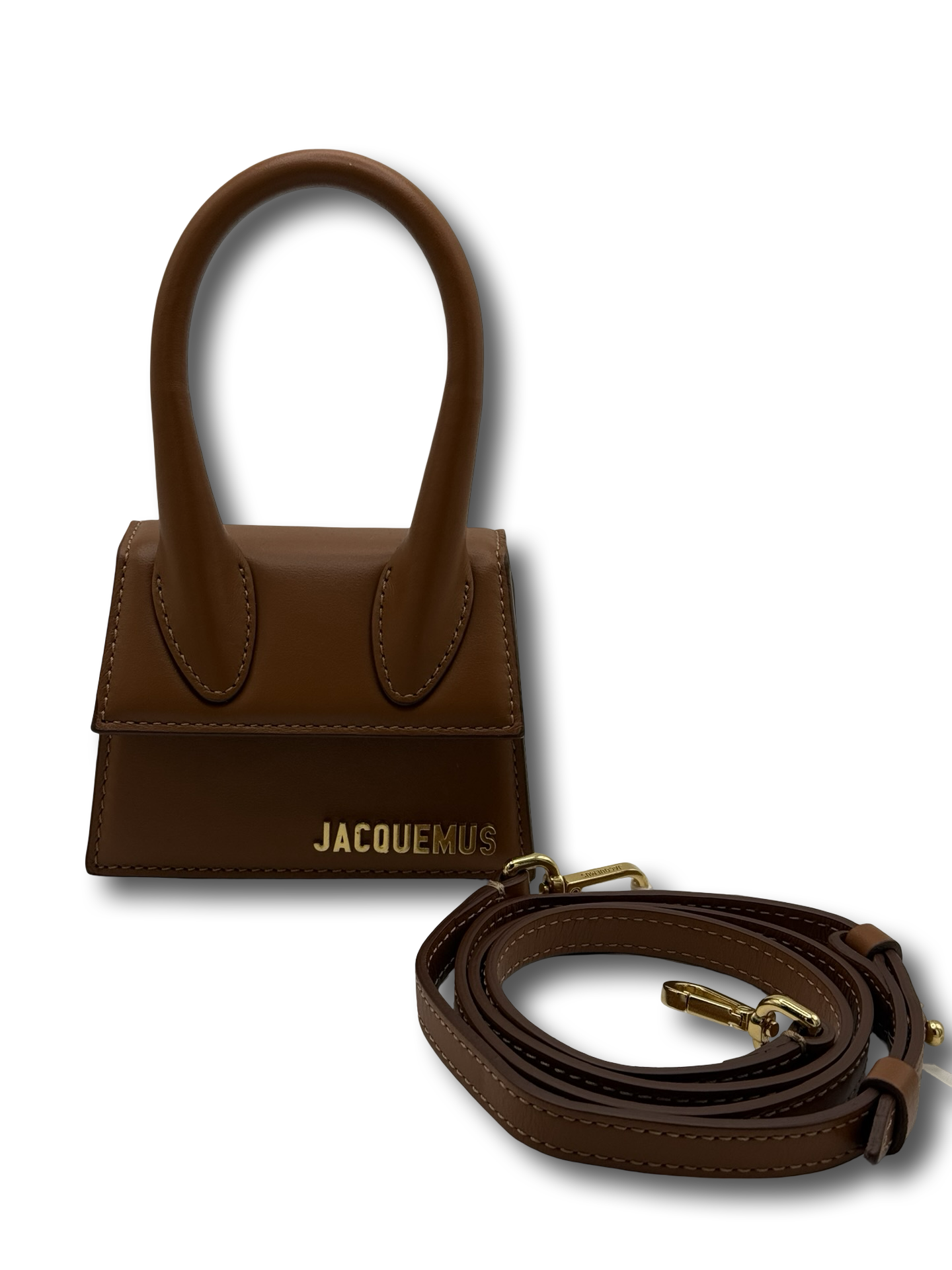 Jacquemus Le Chiquito Mini Crossbody Tasche braun