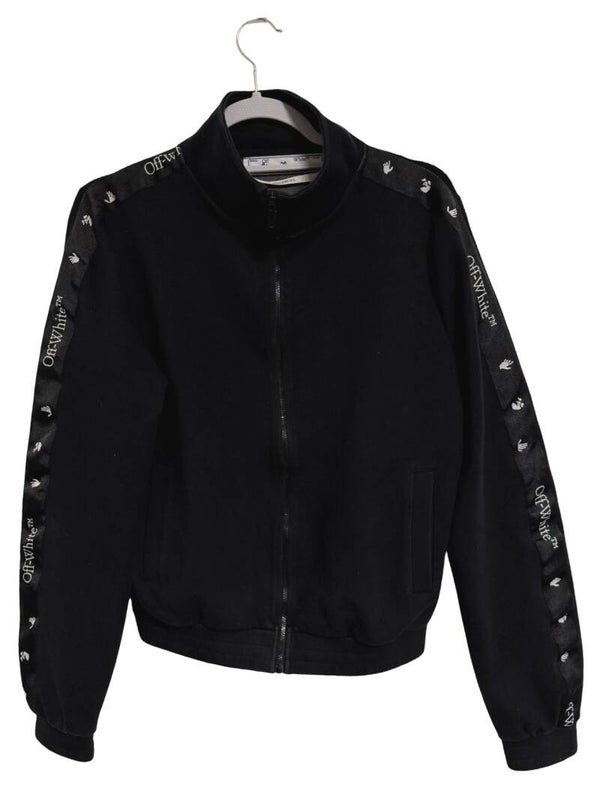 Off-White Athleisure Jacket M Jacke Logo schwarz