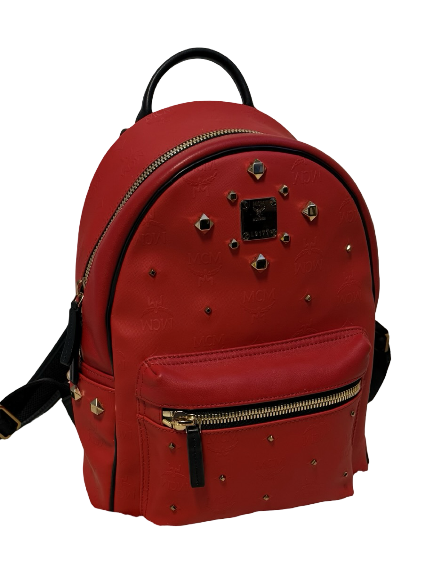 MCM Rucksack Tasche small rot limited