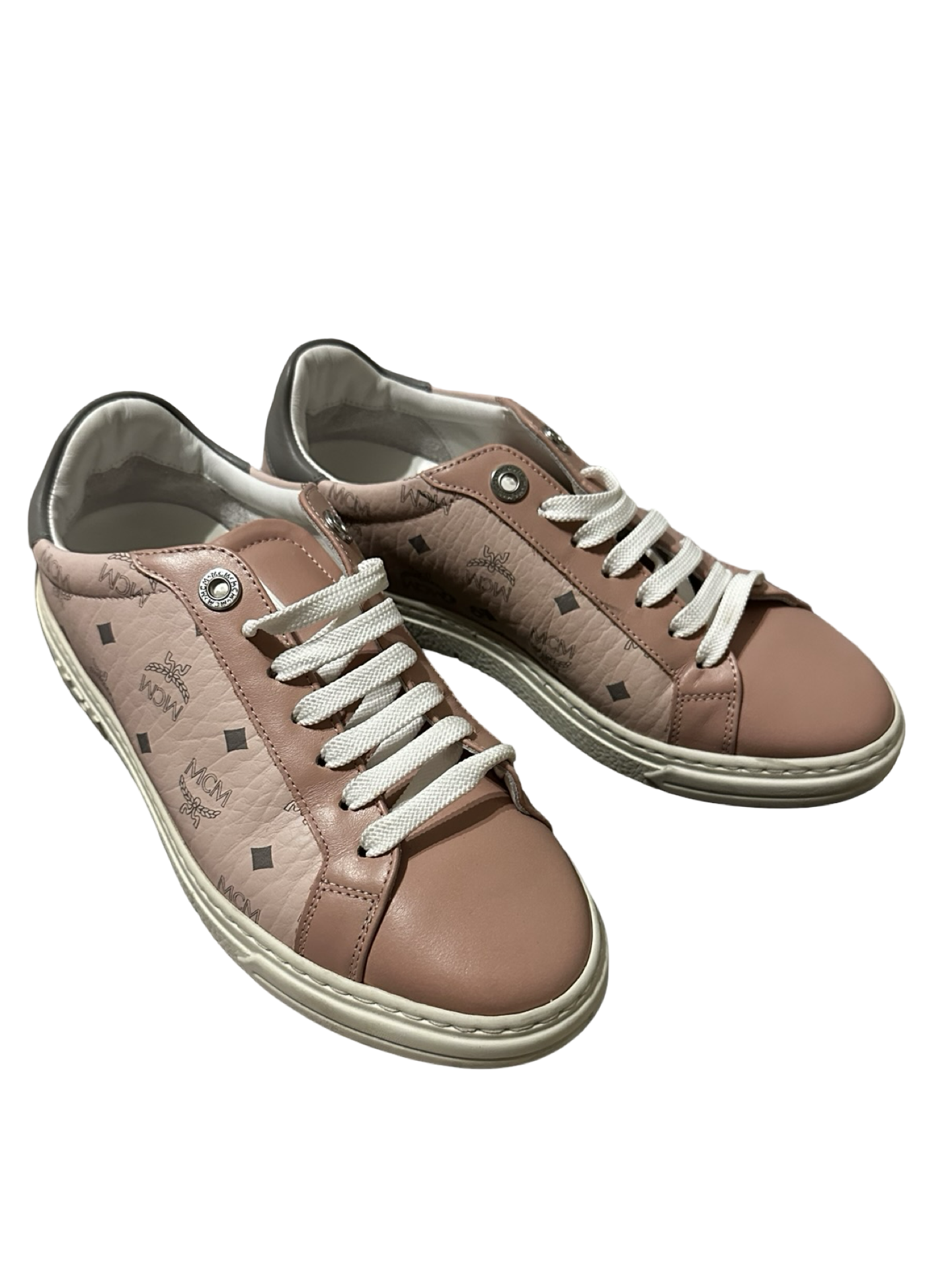 MCM Terrain low top Visetos Sneaker 36 Schuhe rosa