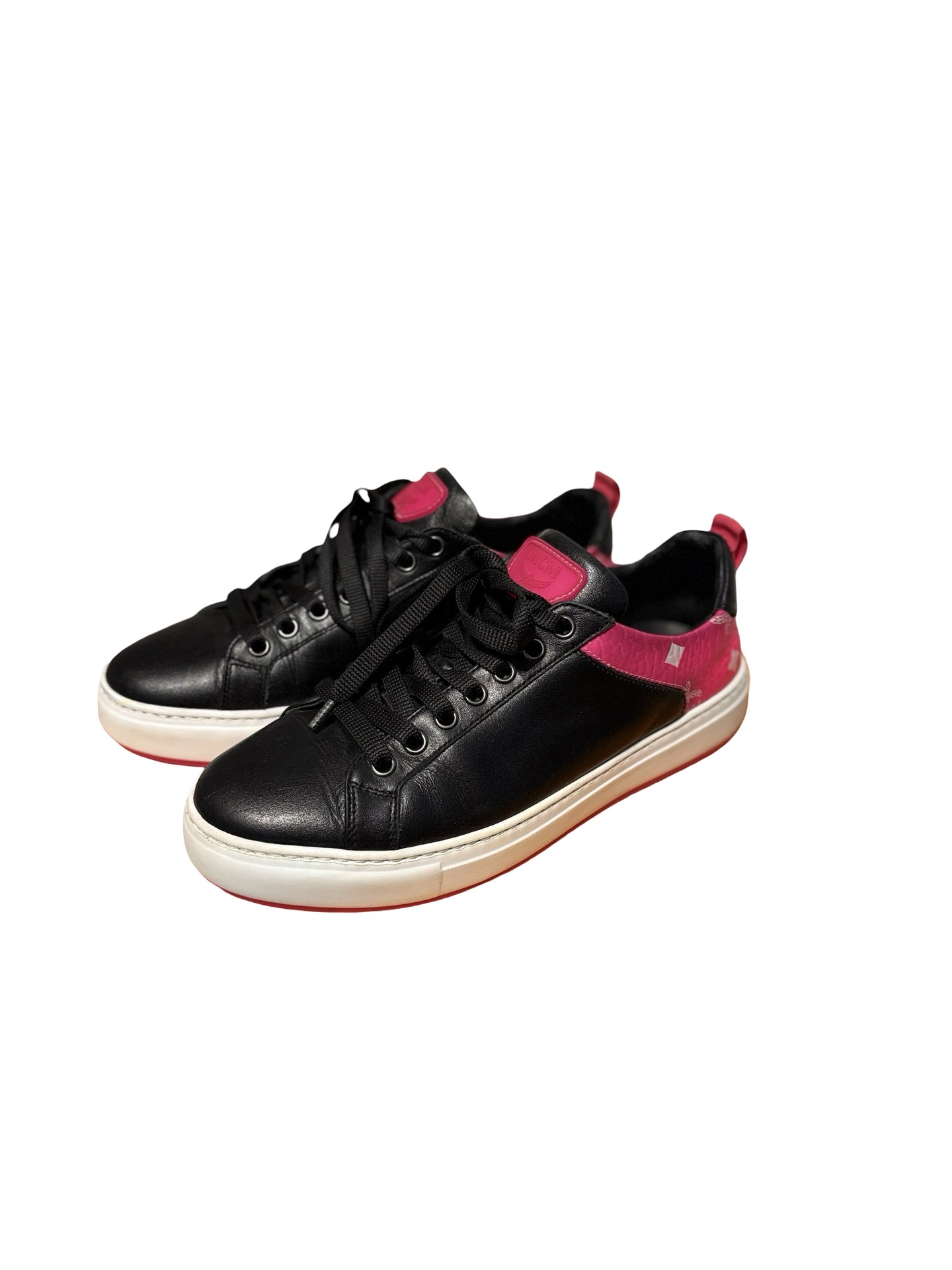 MCM Terrain low top Visetos Sneaker 38 Schuhe pink limited