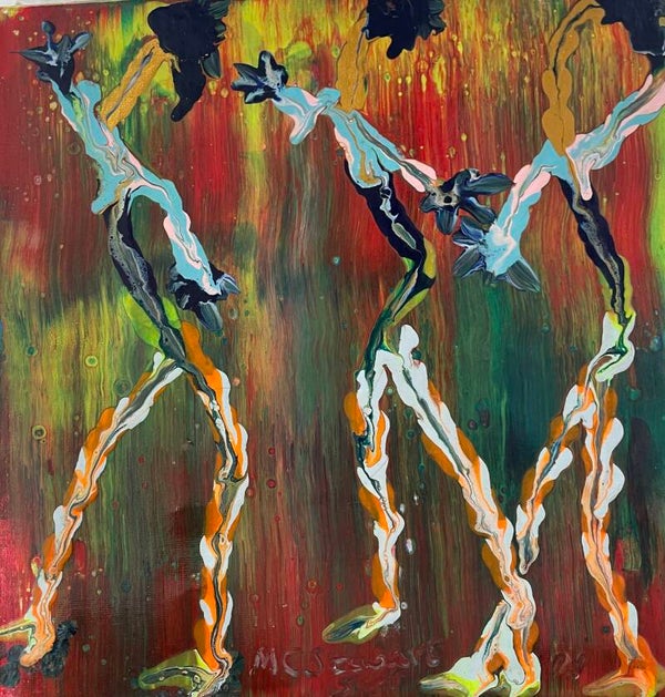 Abstract dancing
