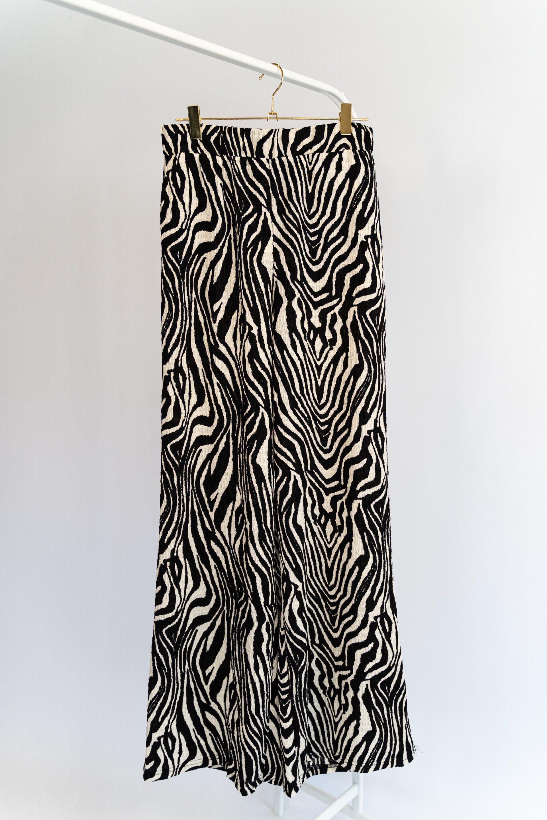 WAFFELHOSE ANIMALPRINT