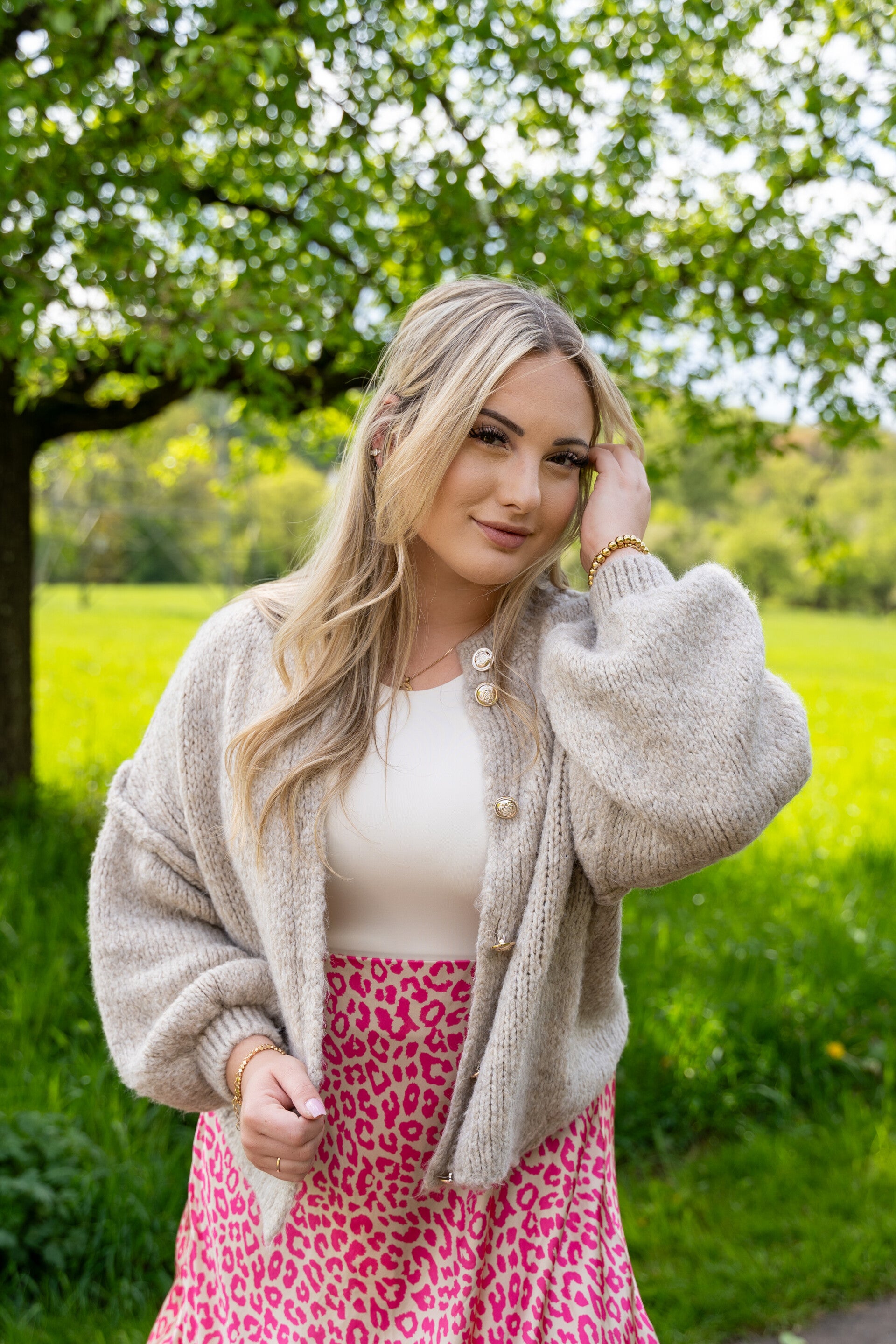 STRICKJACKE NINA - versch. Farben