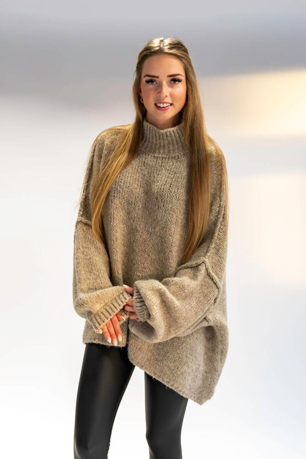 WEICHER OVERSIZE STRICKPULLOVER NENA