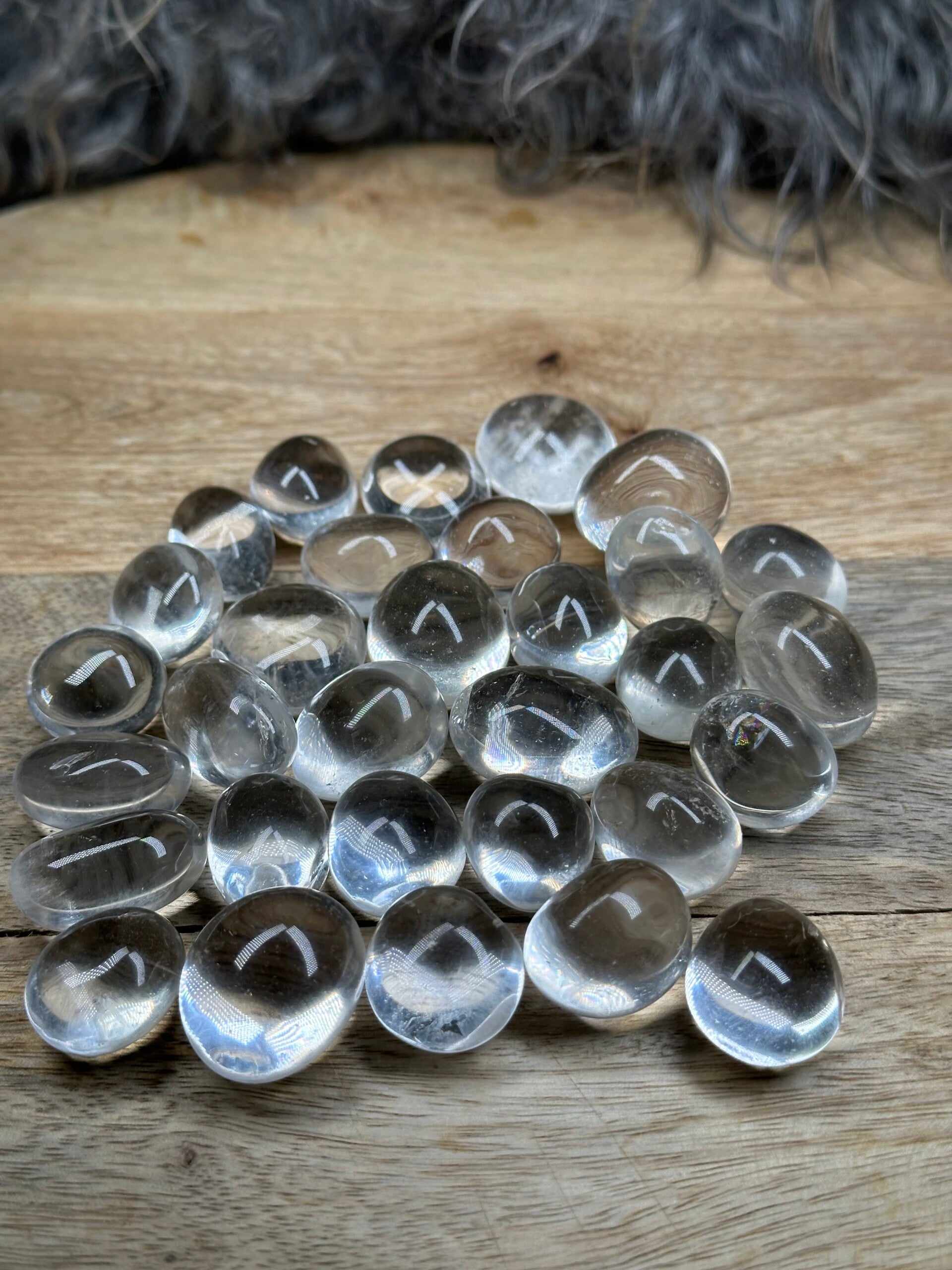 Trommelsteen Bergkristal AA Kwaliteit