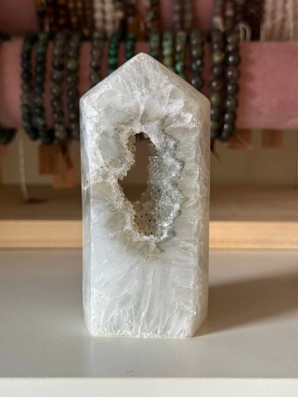 Kwarts met Chloriet insluitsels