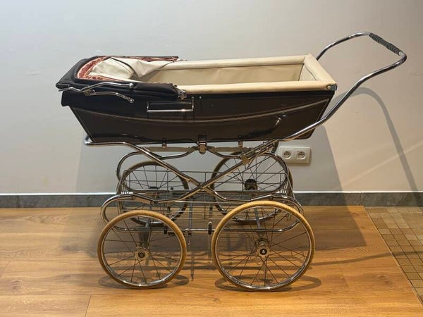 Exclusieve Vintage Silver Cross Kinderwagen (Taymans Antwerp) – Royal Look!