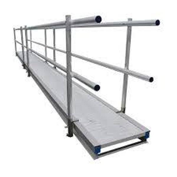 Aluminium loopbrug | 600x5000mm lang