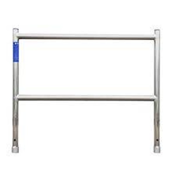 Aluminium uitwijkconsoles met leuning | 650 tot 1350mm