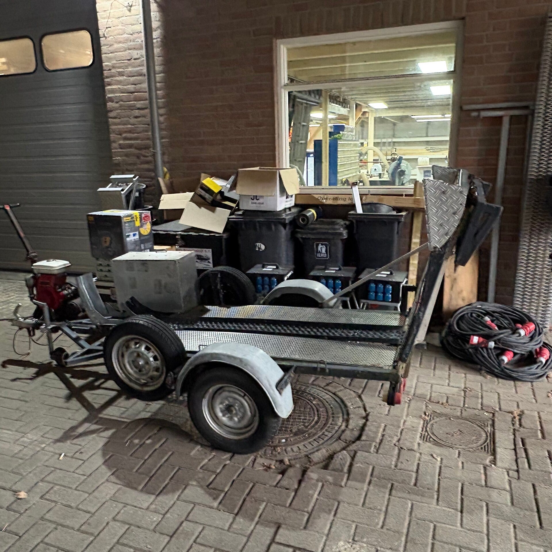 Motor aanhangwagen