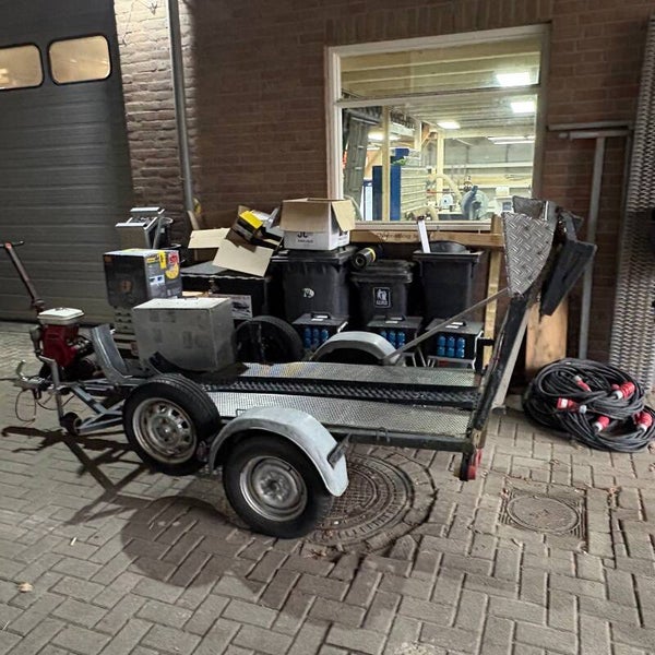 Motor aanhangwagen