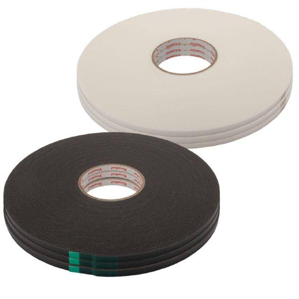 Glasband | wit zwart | 3x9mm x 100 m1